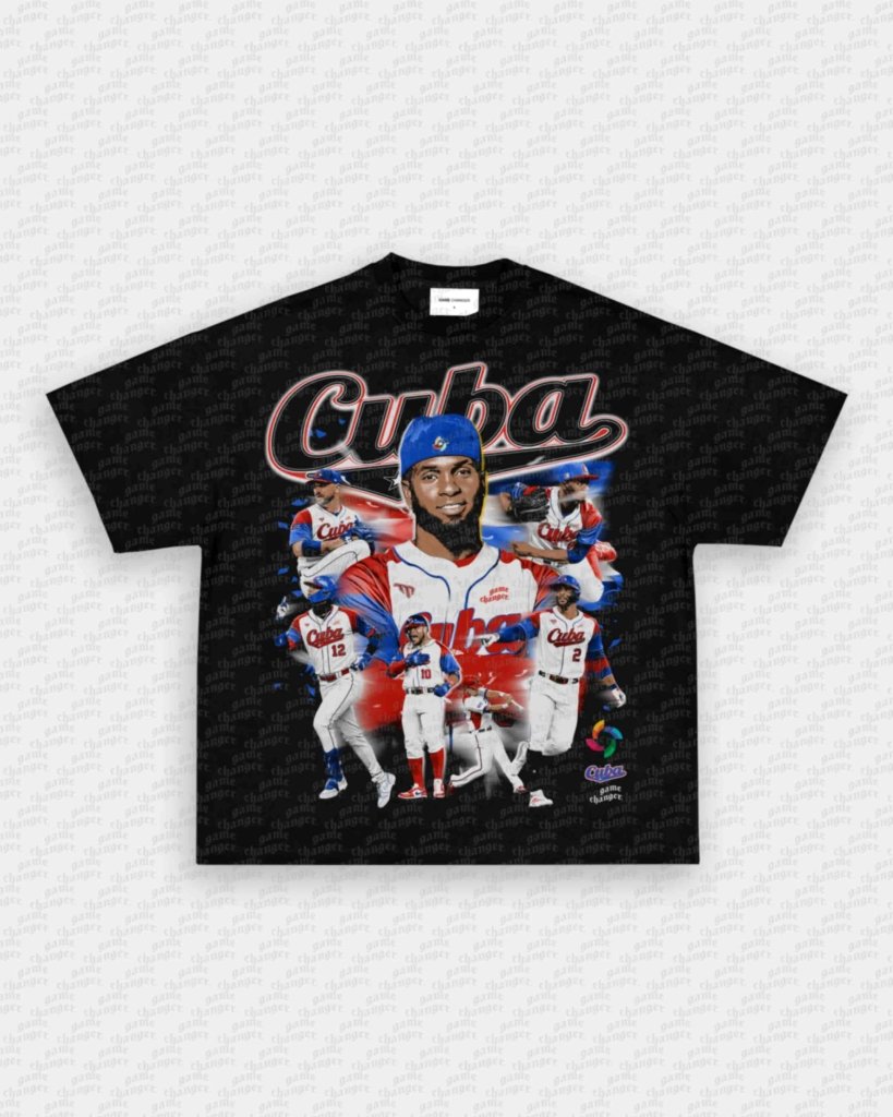 2026 WBC CUBA TEE - VIP - GAME CHANGERS - GAME CHANGERS GRAPHIC TEE