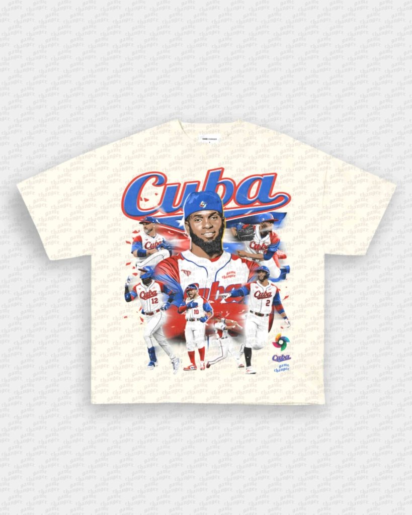 2026 WBC CUBA TEE - VIP - GAME CHANGERS - GAME CHANGERS GRAPHIC TEE
