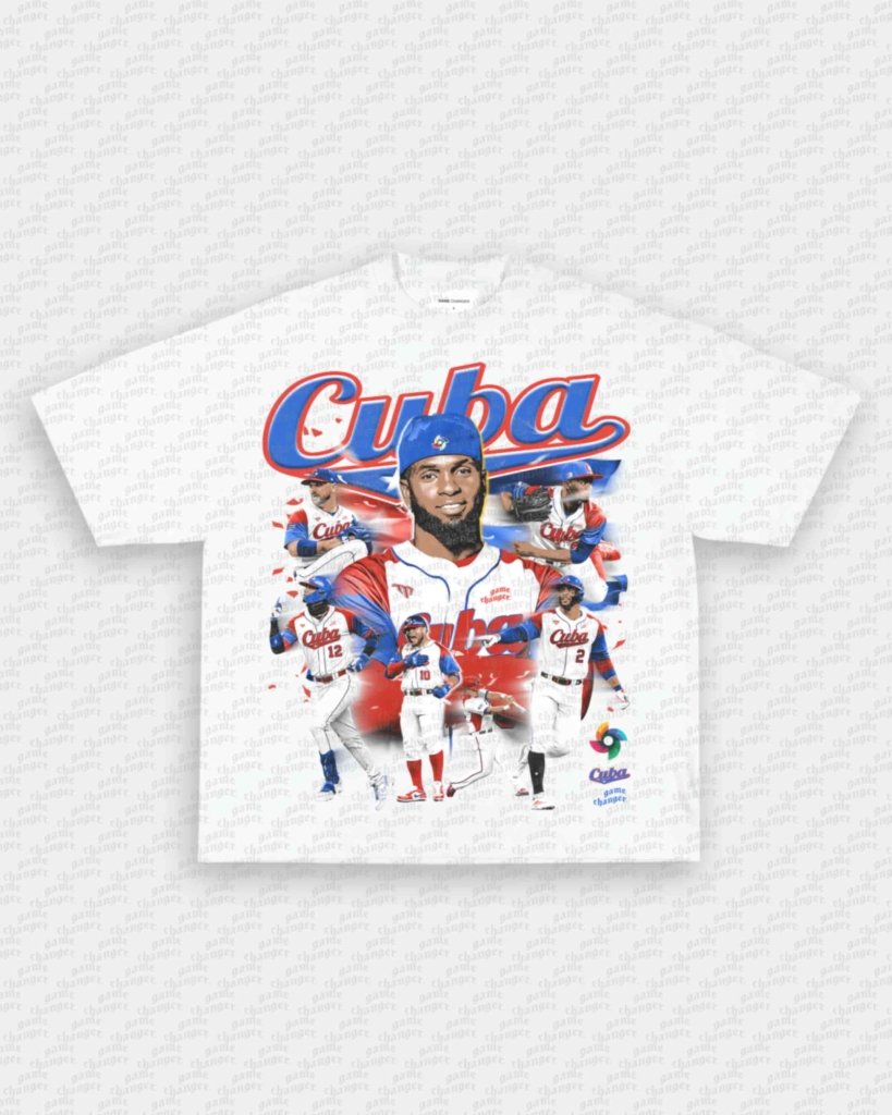 2026 WBC CUBA TEE - VIP - GAME CHANGERS - GAME CHANGERS GRAPHIC TEE