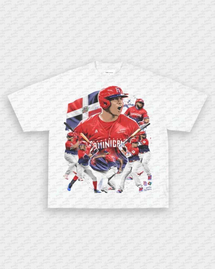 2026 WBC DOMINICAN REPUBLIC TEE - VIP - GAME CHANGERS - GAME CHANGERS GRAPHIC TEE