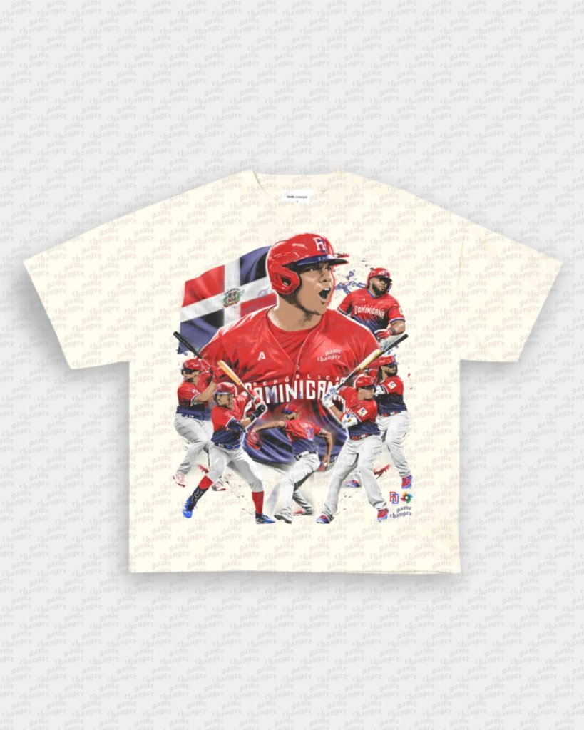 2026 WBC DOMINICAN REPUBLIC TEE - VIP - GAME CHANGERS - GAME CHANGERS GRAPHIC TEE
