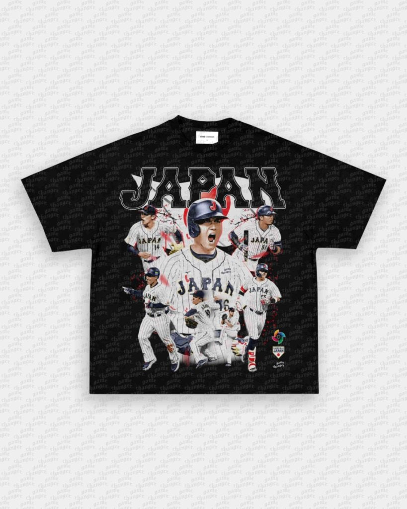 2026 WBC JAPAN TEE - VIP - GAME CHANGERS - GAME CHANGERS GRAPHIC TEE