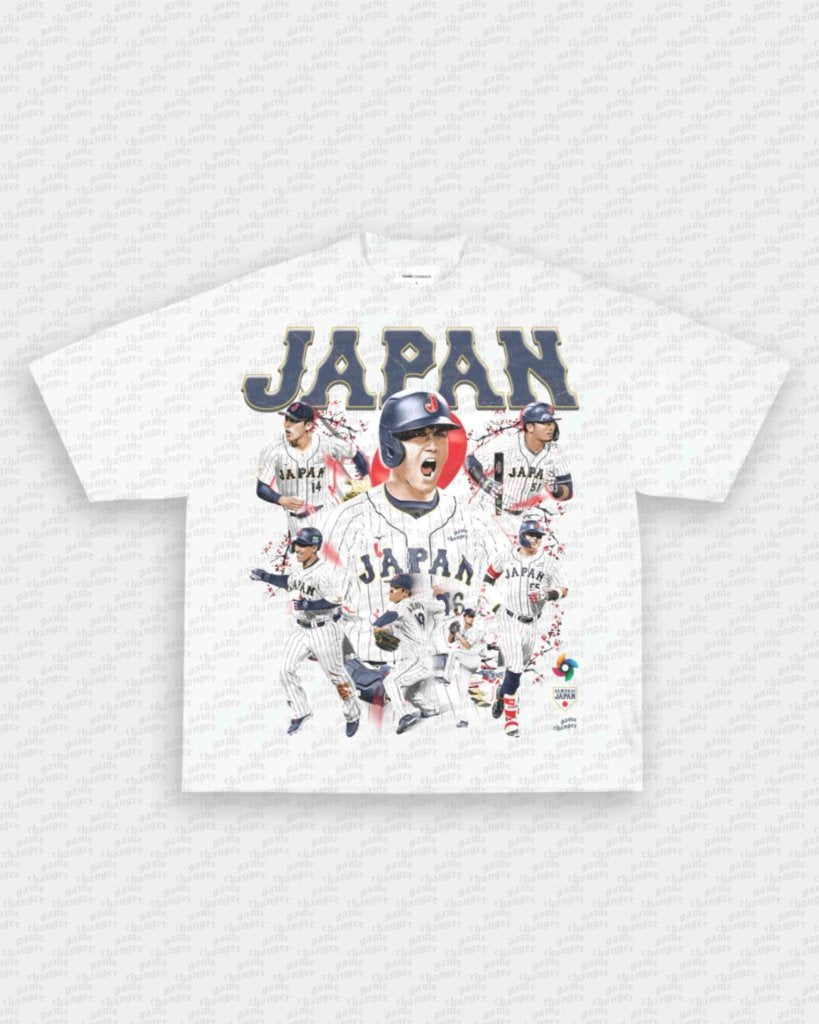 2026 WBC JAPAN TEE - VIP - GAME CHANGERS - GAME CHANGERS GRAPHIC TEE