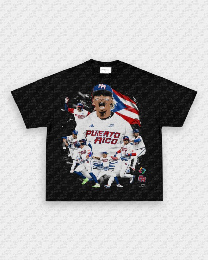2026 WBC PUERTO RICO TEE - VIP - GAME CHANGERS - GAME CHANGERS GRAPHIC TEE