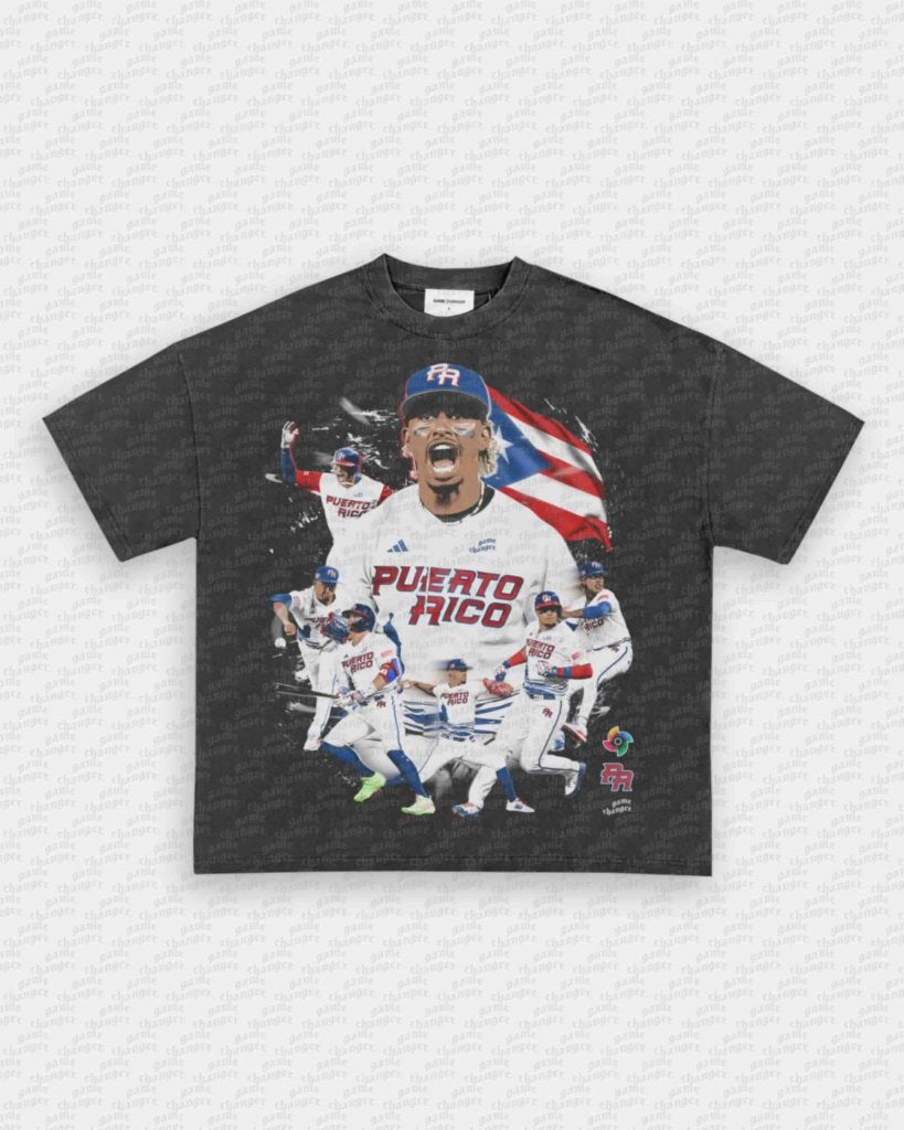 2026 WBC PUERTO RICO TEE - VIP - GAME CHANGERS - GAME CHANGERS GRAPHIC TEE