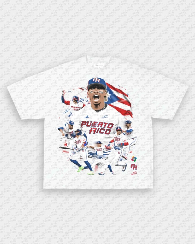 2026 WBC PUERTO RICO TEE - VIP - GAME CHANGERS - GAME CHANGERS GRAPHIC TEE