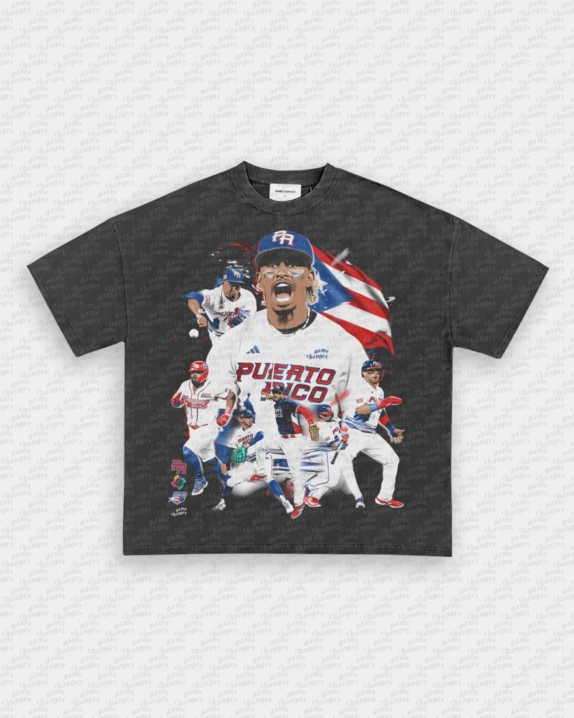 2026 WBC PUERTO RICO V2 TEE - VIP - GAME CHANGERS - GAME CHANGERS GRAPHIC TEE