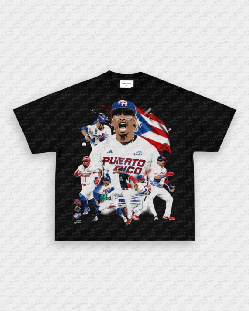 2026 WBC PUERTO RICO V2 TEE - VIP - GAME CHANGERS - GAME CHANGERS GRAPHIC TEE