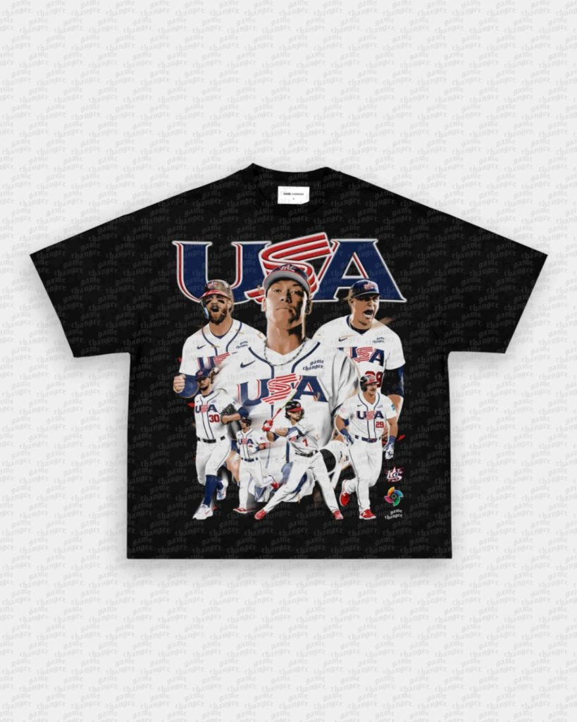 2026 WBC USA V2 TEE - VIP - GAME CHANGERS - GAME CHANGERS GRAPHIC TEE