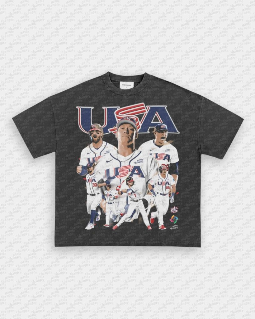 2026 WBC USA V2 TEE - VIP - GAME CHANGERS - GAME CHANGERS GRAPHIC TEE