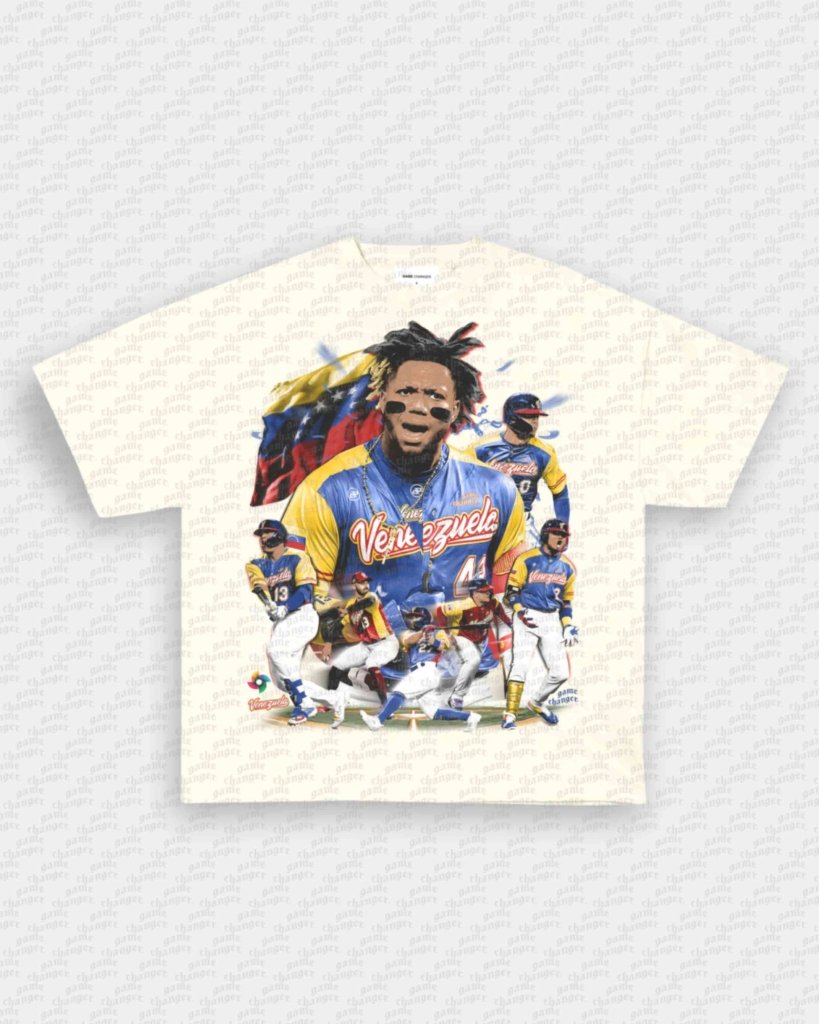2026 WBC VENEZUELA TEE - VIP - GAME CHANGERS - GAME CHANGERS GRAPHIC TEE