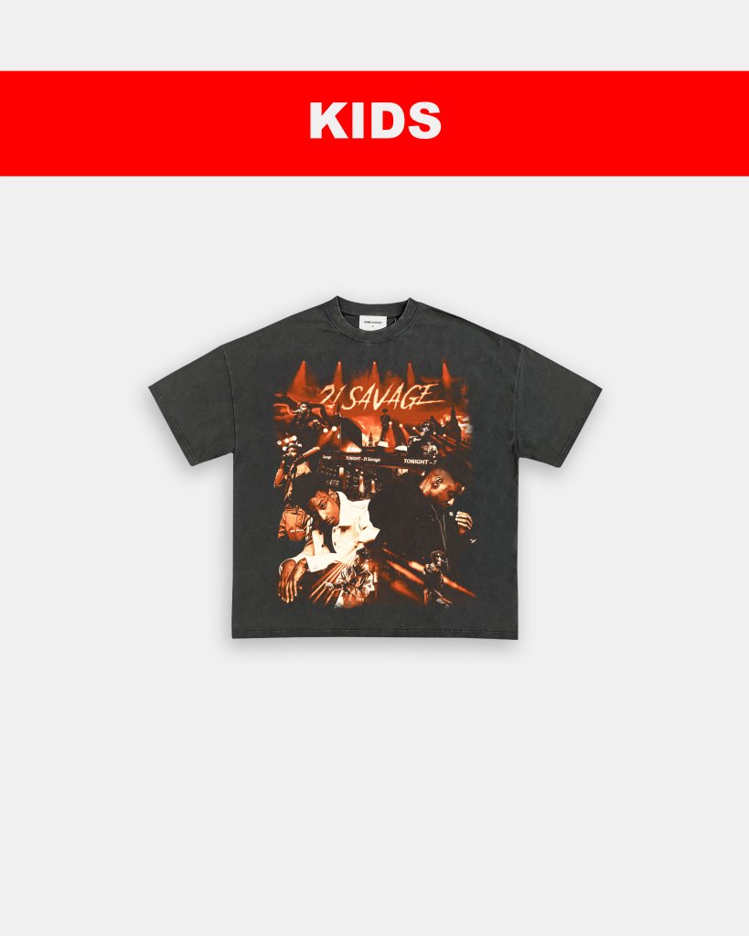 21 SAVAGE 2 - KIDS TEE - VIP - GAME CHANGERS TEE