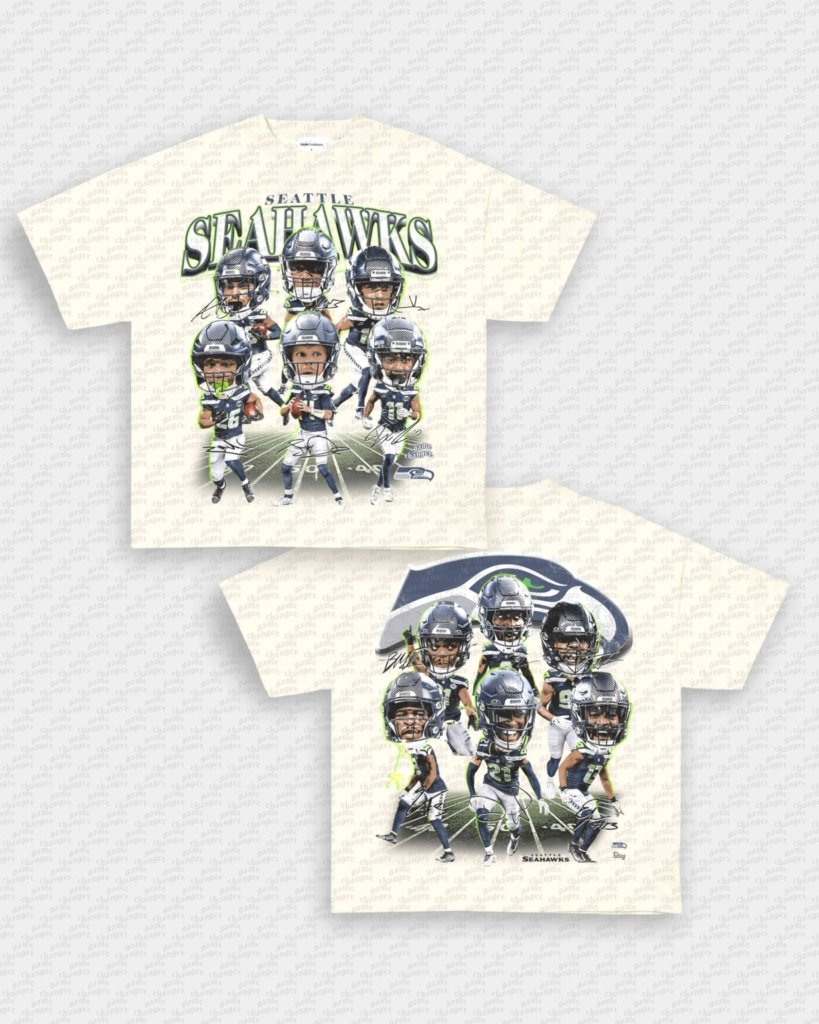 25 - 26 BIG HEAD SEAHAWKS TEE - [DS] - VIP - GAME CHANGERS - GAME CHANGERS GRAPHIC TEE