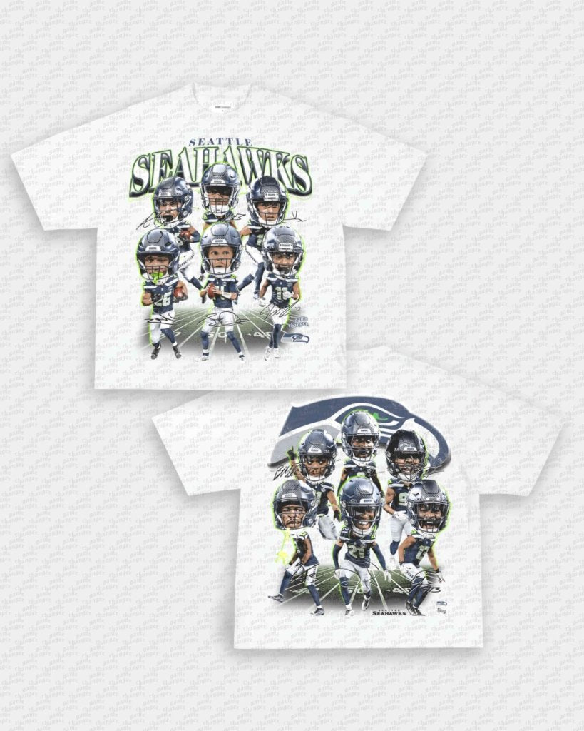 25 - 26 BIG HEAD SEAHAWKS TEE - [DS] - VIP - GAME CHANGERS - GAME CHANGERS GRAPHIC TEE