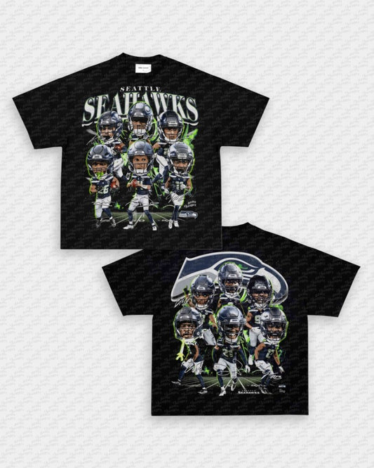 25 - 26 BIG HEAD SEAHAWKS TEE - [DS] - VIP - GAME CHANGERS - GAME CHANGERS GRAPHIC TEE