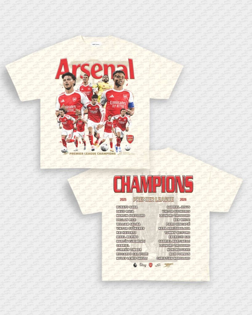 25 - 26 PREMIER LEAGUE CHAMPS TEE - [DS] - VIP - GAME CHANGERS - GAME CHANGERS GRAPHIC TEE