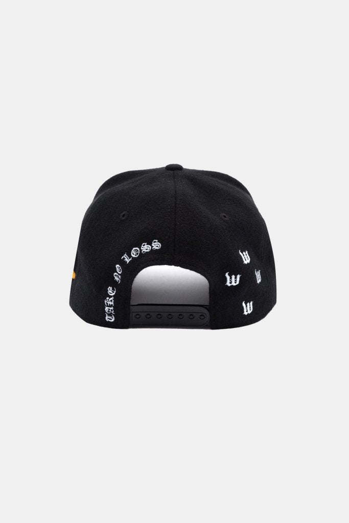 3D "A" BLOCK - ALLWINS HAT (BLACK/YELLOW) - VIP - GAME CHANGERS TEE