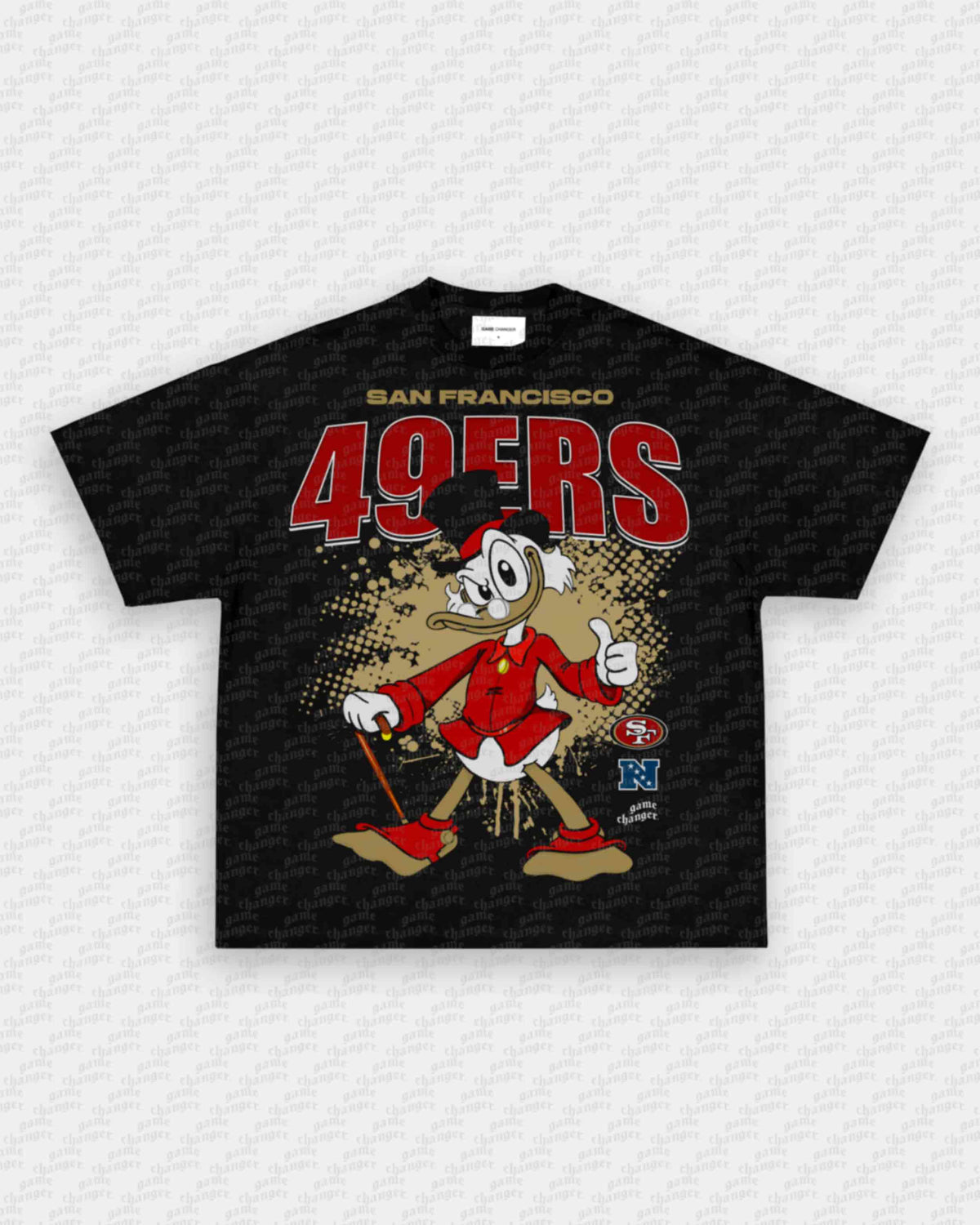 49ERS X SCROOGE MCDUCK TEE