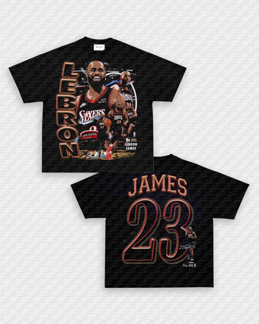 76ERS LEBRON TEE - [DS] - EcoBraces®