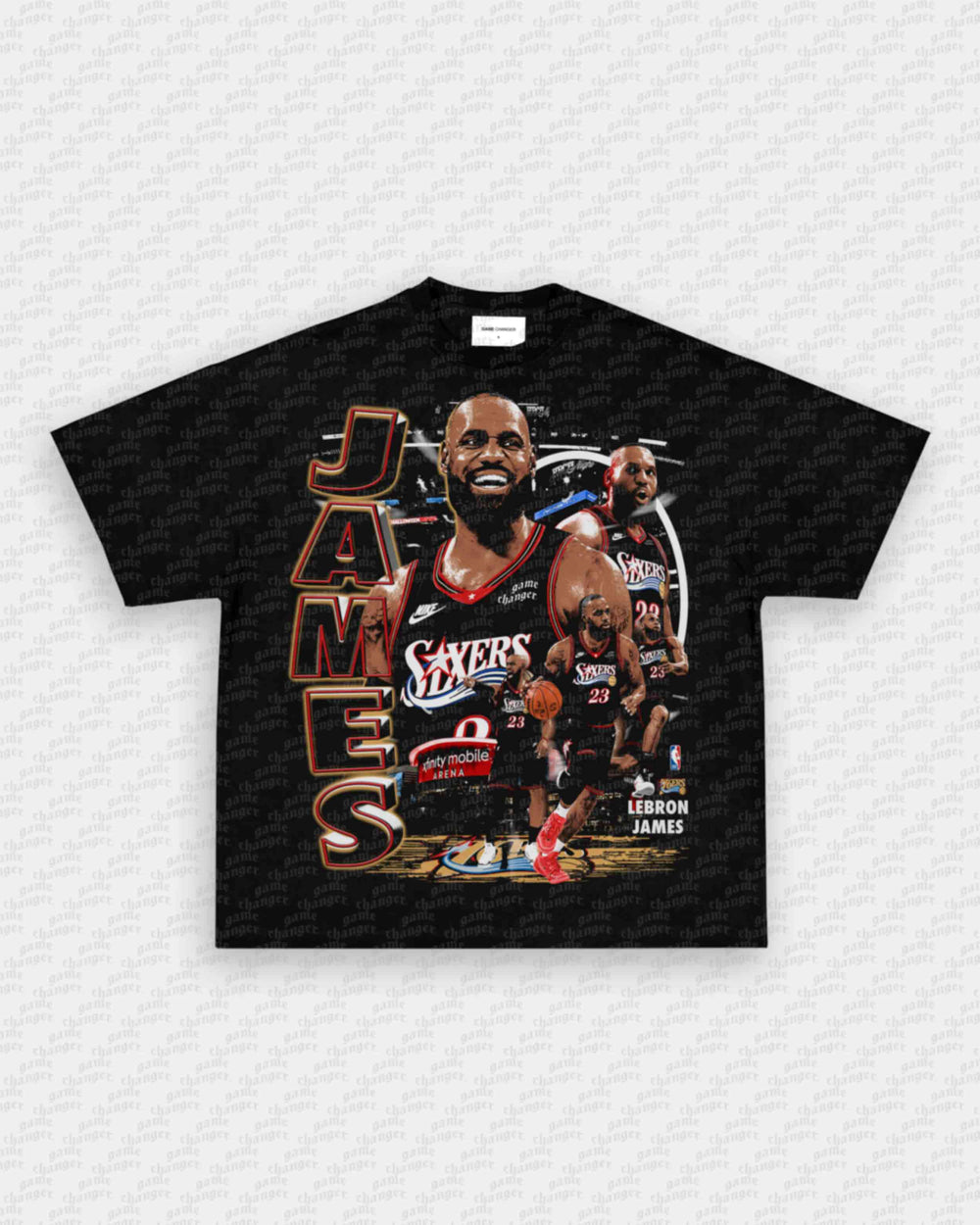 76ERS LEBRON V2 TEE - EcoBraces®