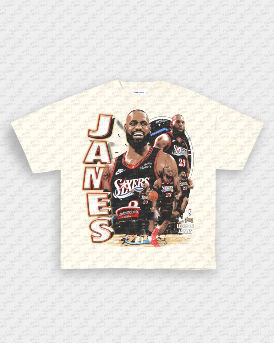 76ERS LEBRON V2 TEE - EcoBraces®
