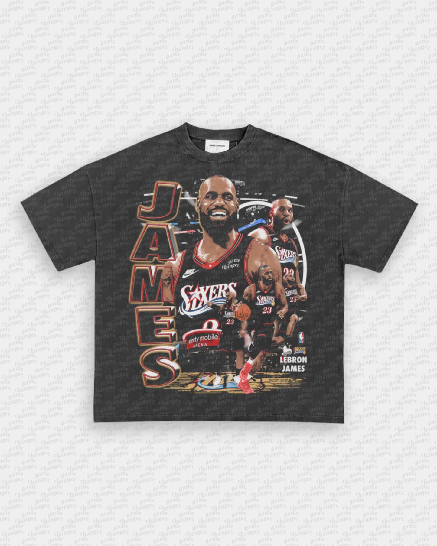 76ERS LEBRON V2 TEE