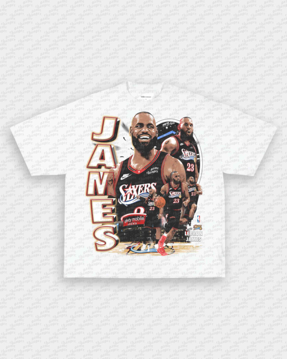 76ERS LEBRON V2 TEE - EcoBraces®
