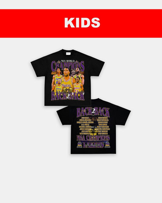 87 & 88 NBA CHAMPS - KIDS TEE - [DS] - VIP - GAME CHANGERS TEE