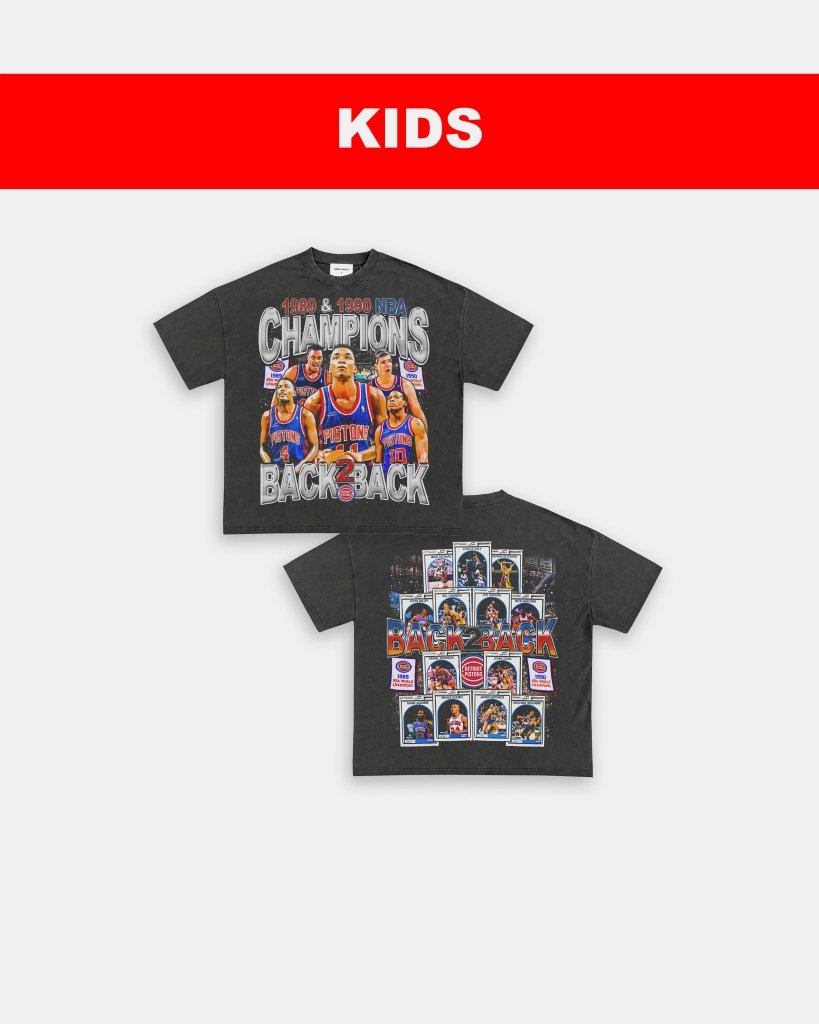 89 & 90 NBA CHAMPS - KIDS TEE - [DS] - VIP - GAME CHANGERS TEE