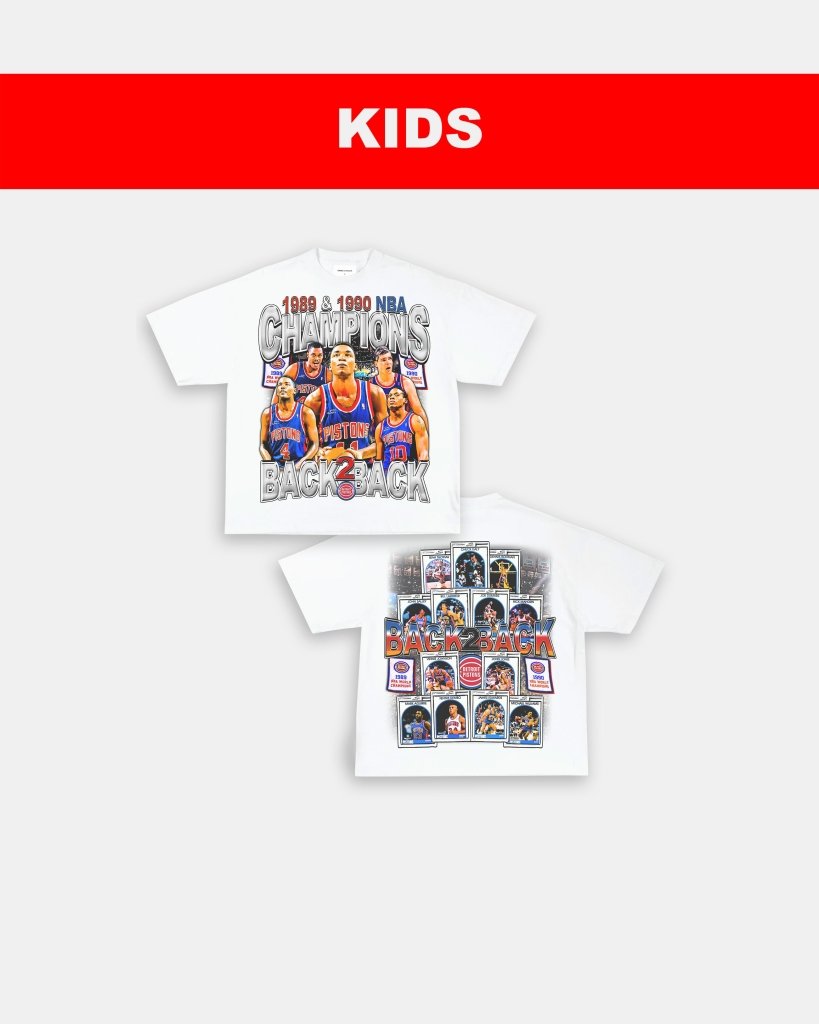 89 & 90 NBA CHAMPS - KIDS TEE - [DS] - VIP - GAME CHANGERS TEE