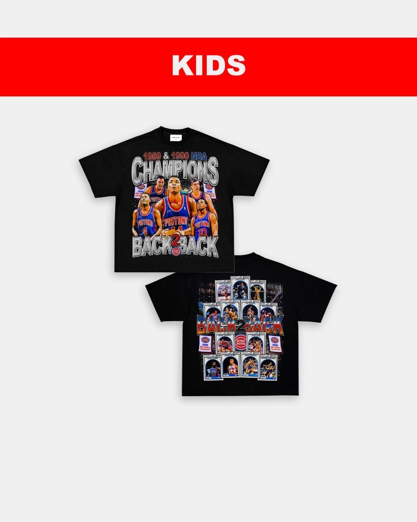 89 & 90 NBA CHAMPS - KIDS TEE - [DS] - VIP - GAME CHANGERS TEE