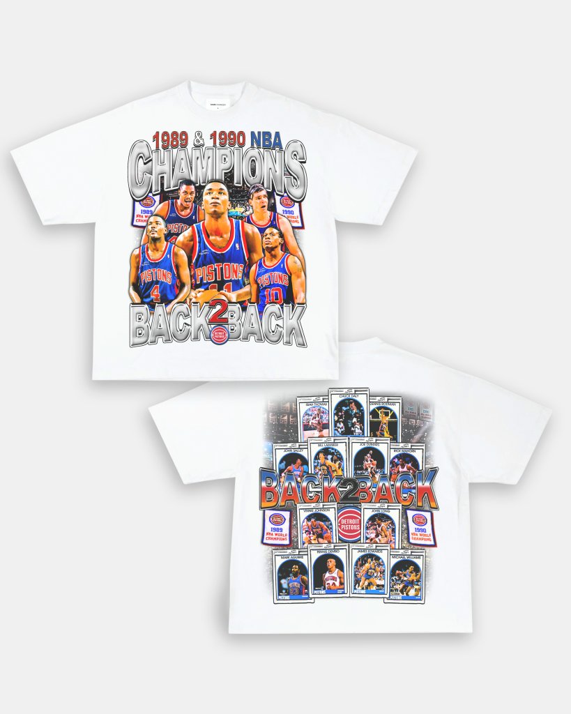 89 & 90 NBA CHAMPS TEE - [DS] - VIP - GAME CHANGERS TEE