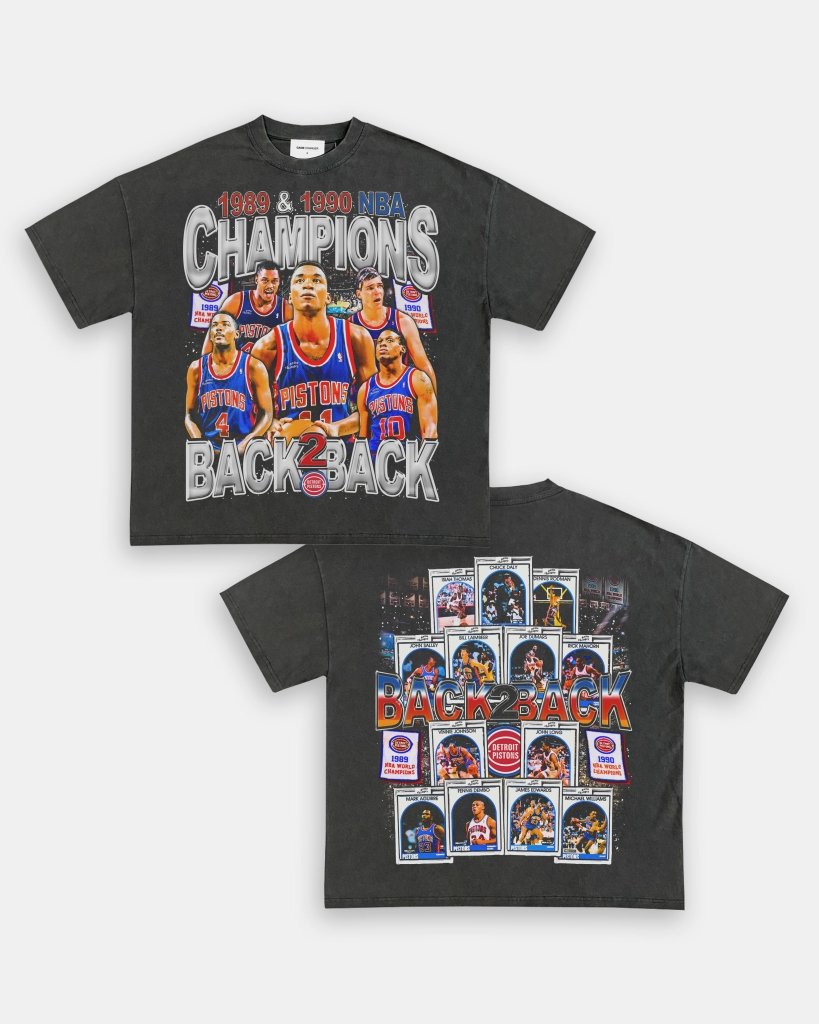 89 & 90 NBA CHAMPS TEE - [DS] - VIP - GAME CHANGERS TEE