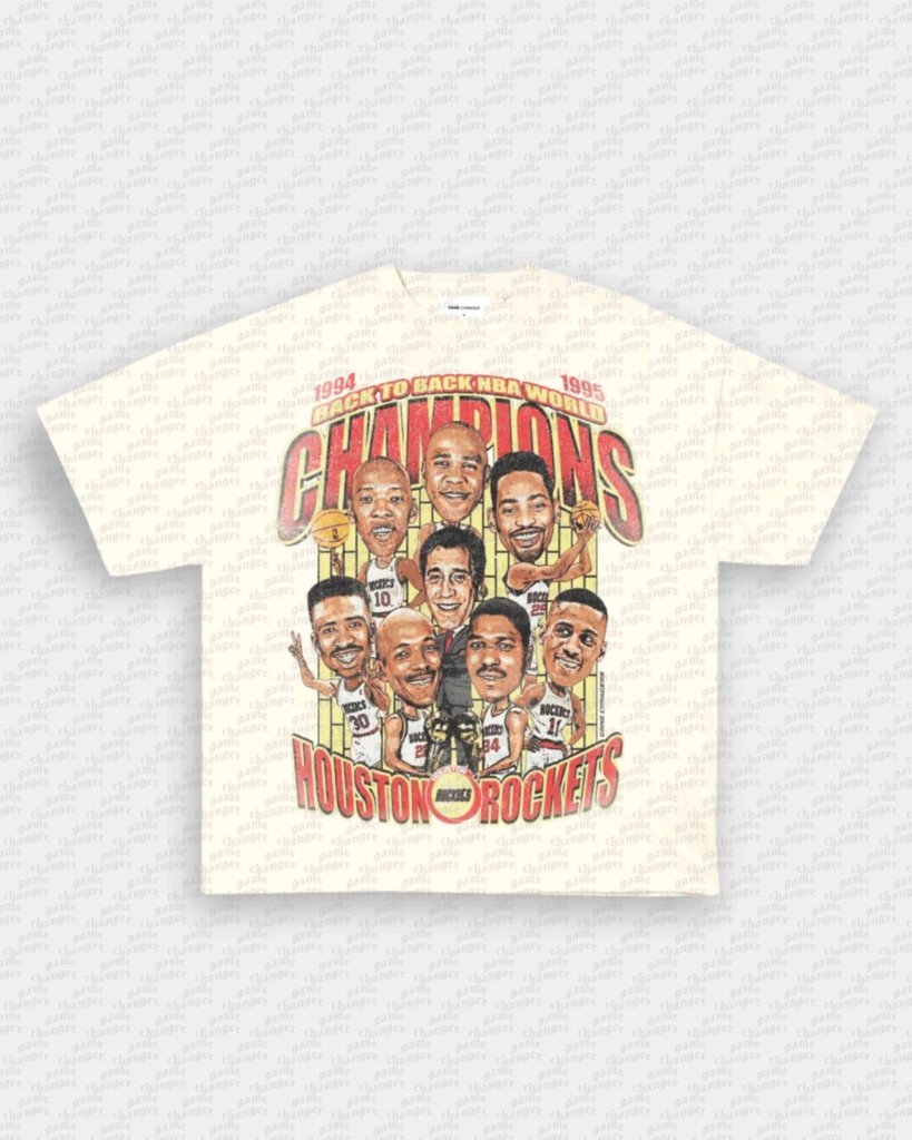 94 & 95 BACK 2 BACK CHAMPS TEE - VIP - GAME CHANGERS - GAME CHANGERS GRAPHIC TEE