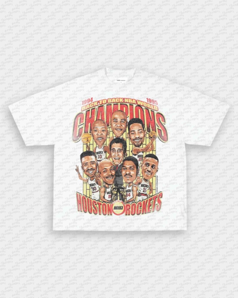 94 & 95 BACK 2 BACK CHAMPS TEE - VIP - GAME CHANGERS - GAME CHANGERS GRAPHIC TEE