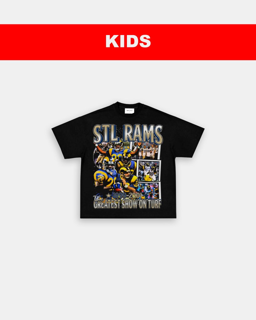 99 - 01 STL RAMS - KIDS TEE - VIP - GAME CHANGERS TEE