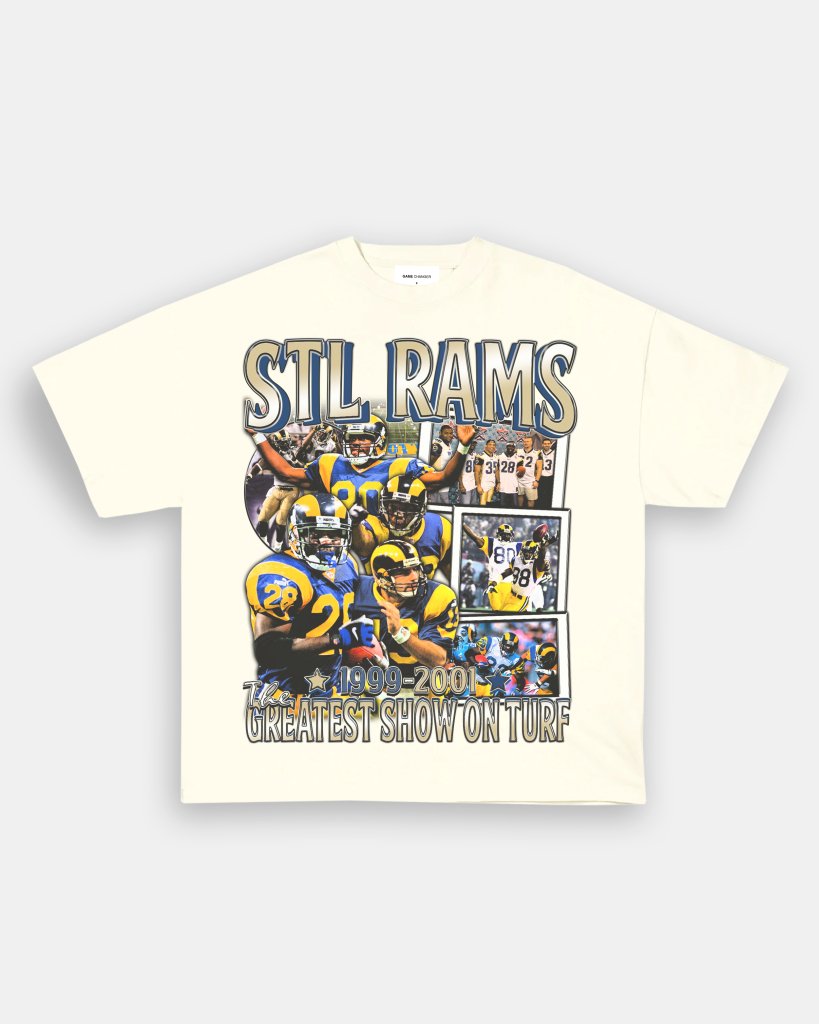 99 - 01 STL RAMS TEE - VIP - GAME CHANGERS TEE