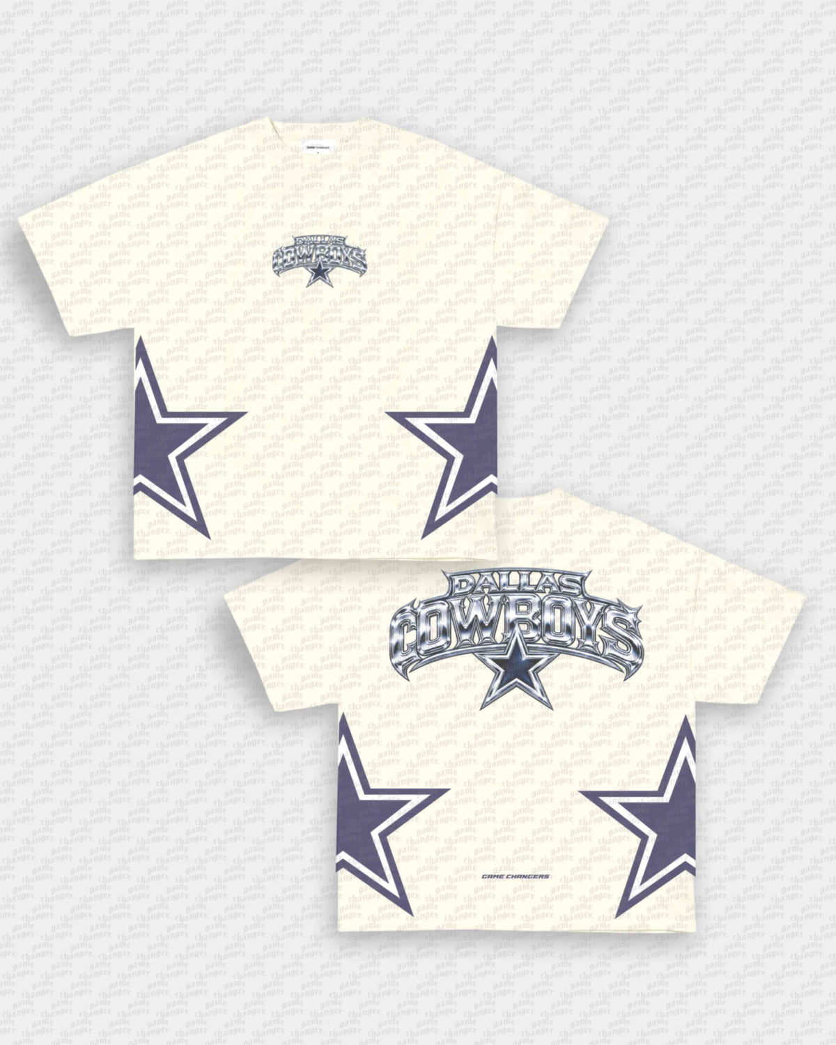 COWBOYS CHROME TEE - [4S]