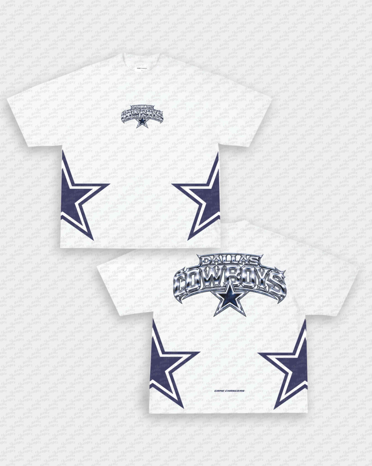 COWBOYS CHROME TEE - [4S]
