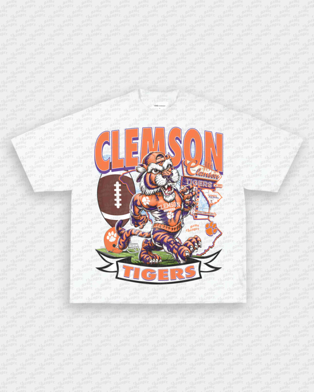 CLEMSON FOOTBALL TEE - EcoBraces®