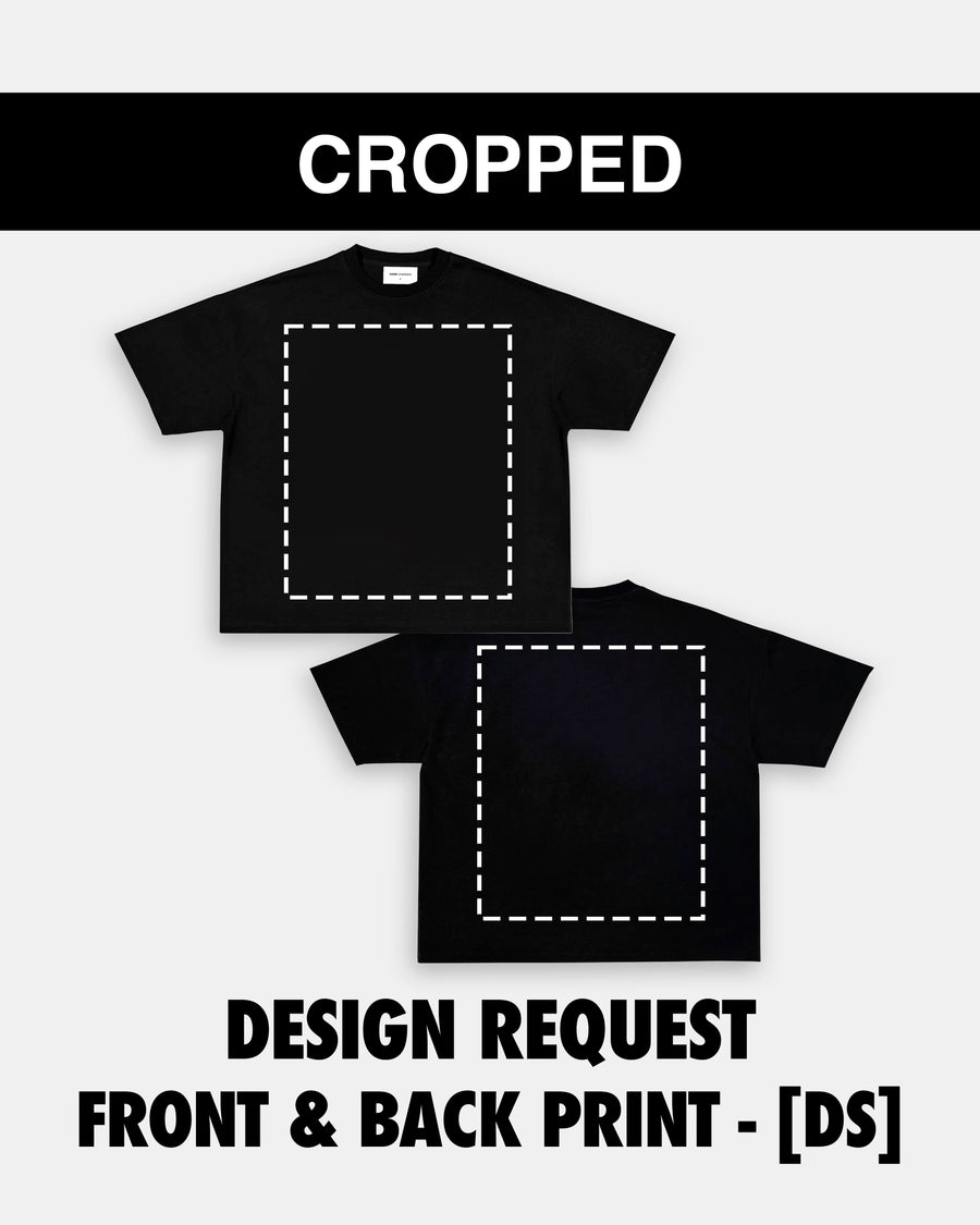 CUSTOM CROPPED TEE - [DS] - EcoBraces®