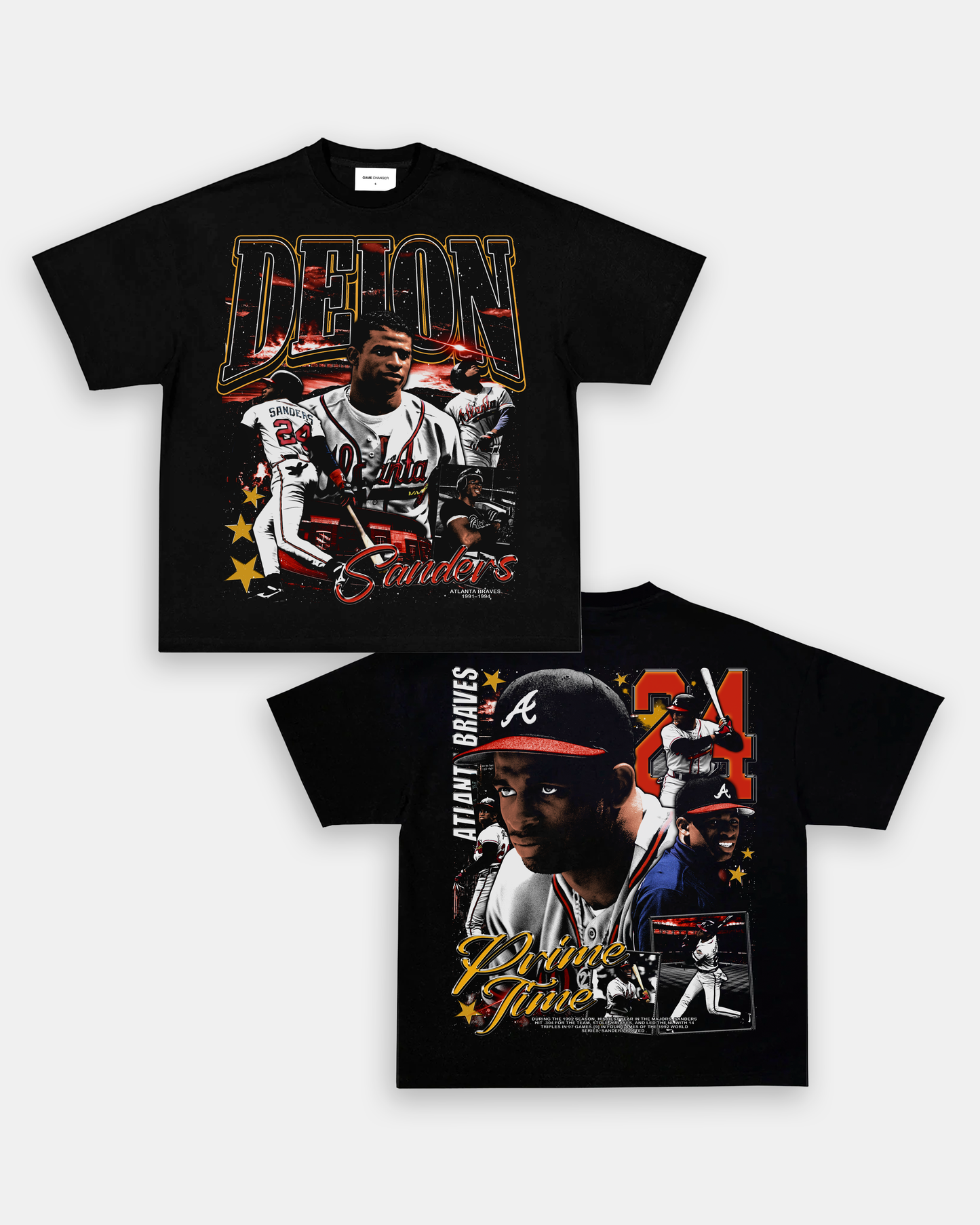 DEION SANDERS - BRAVES TEE - [DS]