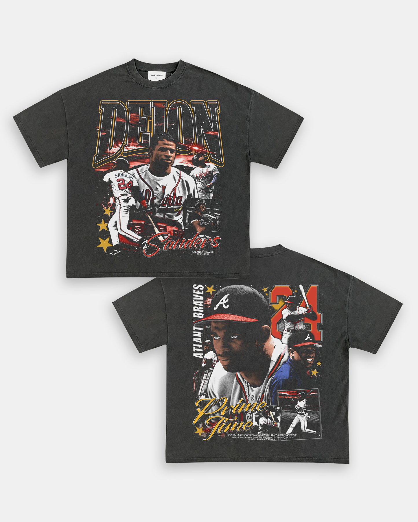 DEION SANDERS - BRAVES TEE - [DS]