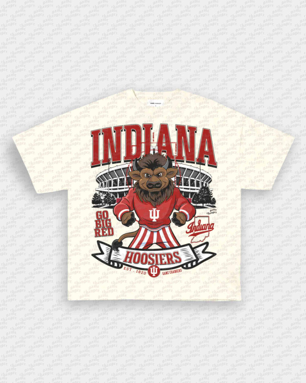 INDIANA FOOTBALL TEE - EcoBraces®