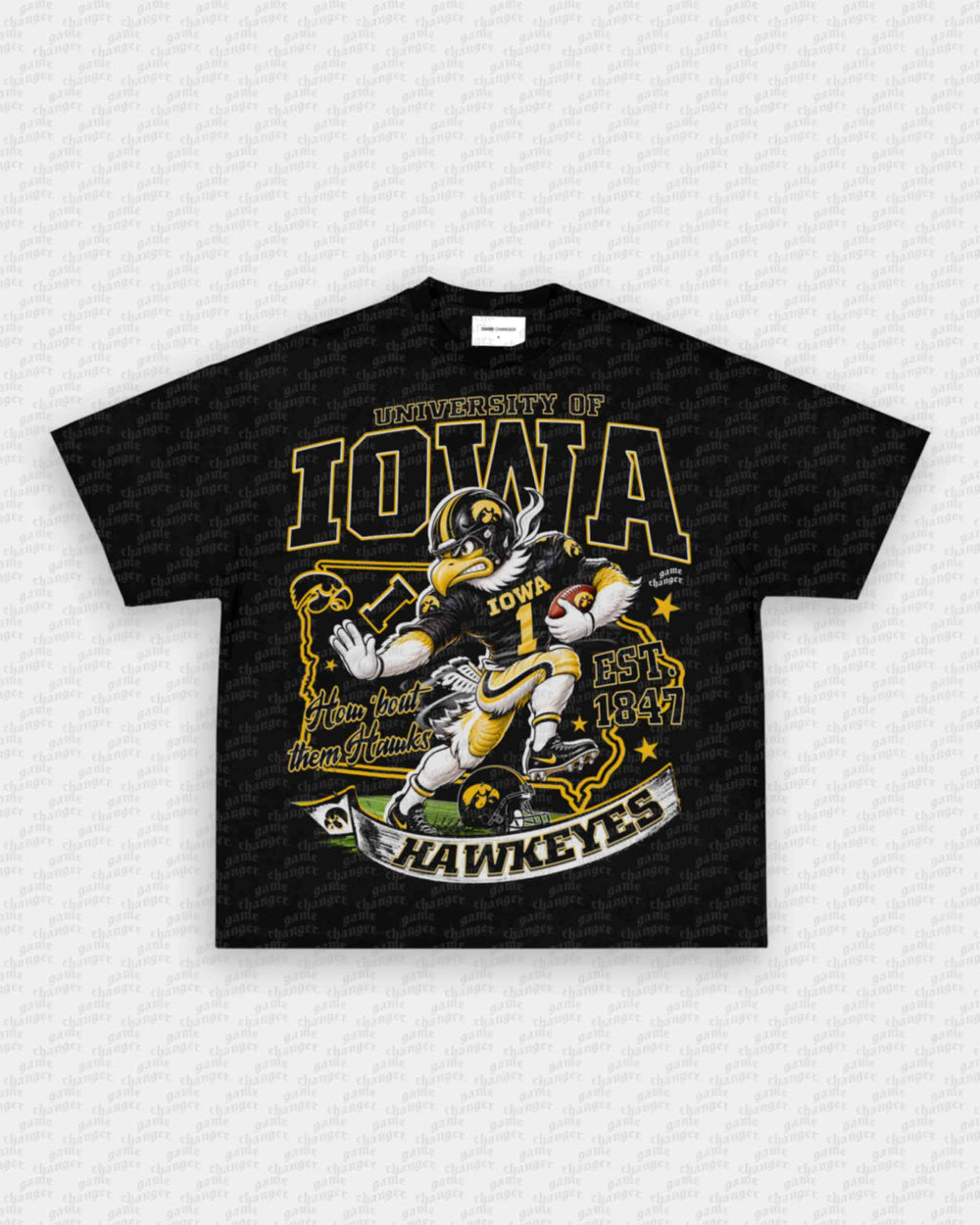 IOWA FOOTBALL TEE - EcoBraces®