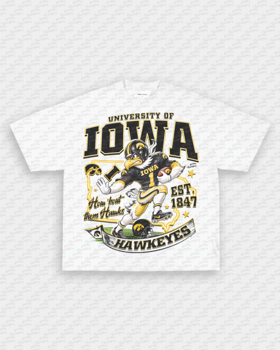 IOWA FOOTBALL TEE - EcoBraces®