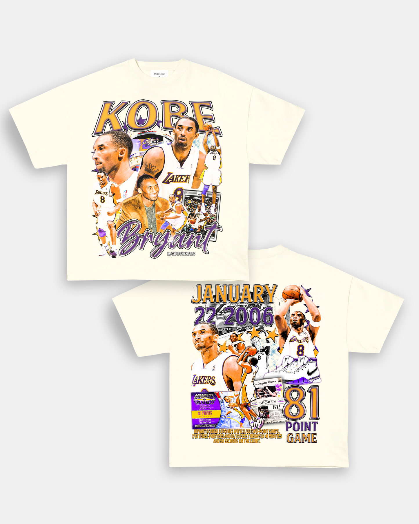 KOBE - 81-POINT GAME TEE - [DS]