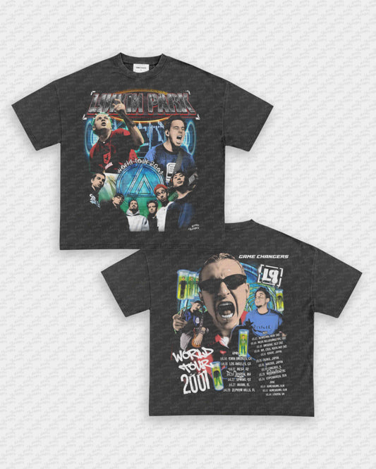 LINKIN PARK 2001 WORLD TOUR TEE - [DS] - EcoBraces®