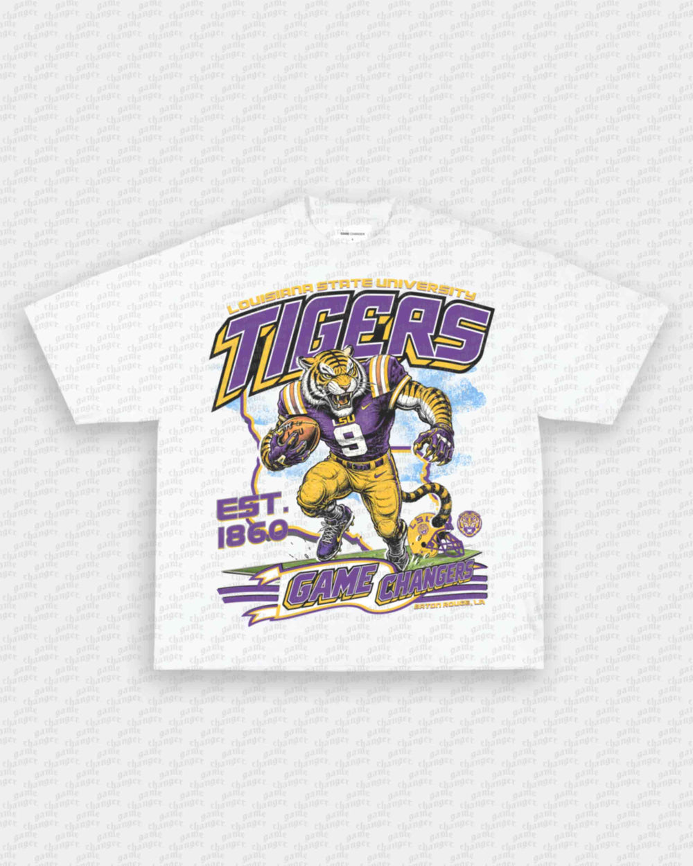 LSU FOOTBALL TEE - EcoBraces®