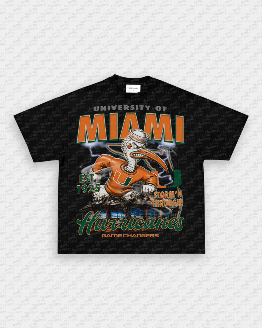 MIAMI FOOTBALL TEE - EcoBraces®